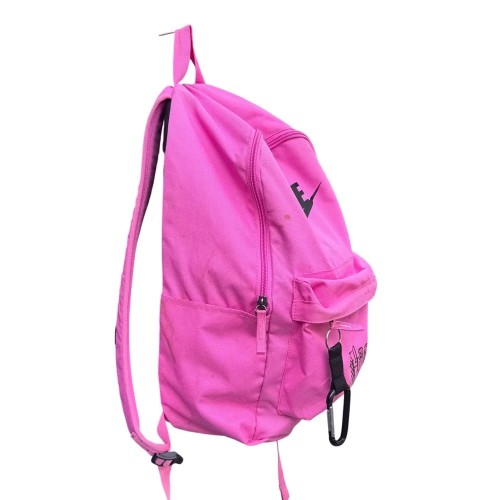Nike Heritage Backpack Hot Pink Black Hills‎ Gymnastics Graphic School Bag